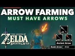 Arrows Where To Find And Farm Various Powerful Arrows In Zelda Breath Of The Wild Youtube Zelda Breath Of Wild Breath Of The Wild Zelda Breath
