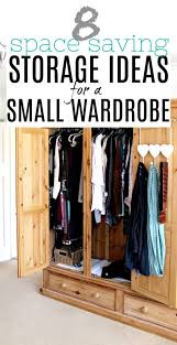 Storage hacks to increase wardrobe space. 8 Amazing Space Saving Storage Ideas For A Small Wardrobe