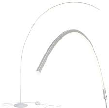 Ravenna home torchiere standing floor lamp with reading light. Brightech Sparq Hanging Led Arc Floor Lamp Over The Couch Contemporary Sta Modern Floor Lamps By Brightech Houzz