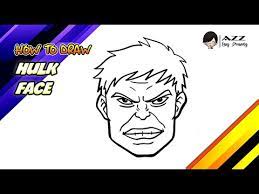 Learn from easy drawing video instruction and step by step images. How To Draw Hulk Face Herunterladen