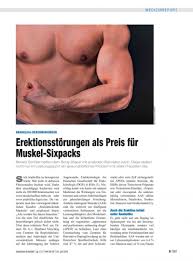 Anabolika Nebenwirkungen Erektionsstorungen Als Preis Fur Muskel Sixpacks