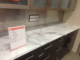 This Is A New Laminate Countertop At Home Depot Made To Look Like Carrera And It Does 300 Kitc Home Depot Countertops Laminate Countertops Laminate Kitchen