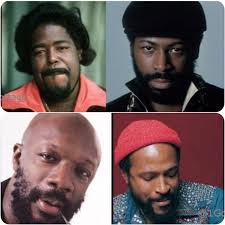 Isaac Hayes, Rick James, Barry White, & Teddy Pendergrass