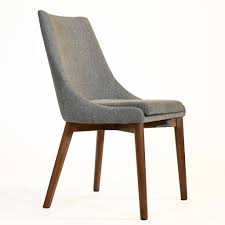 Pascal Modern Upholstered Dining Chair With Walnut Base Set Of 2 Dining Room Chairs Modern Outdoor Dining Furniture Dining Chairs