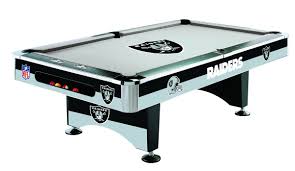 2800 00 Includes White Glove Delivery And Professional Installation Matching Team Billiard Cloth And Heat Bonde Oakland Raiders Pool Table Nfl Oakland Raiders