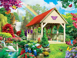 Check spelling or type a new query. Memory Lane Welcome To Heaven 300pc Ez Grip Jigsaw Puzzle By Masterpieces Seriouspuzzles Com