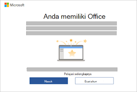 Office 2019 dan office 2016. Menggunakan Kunci Produk Dengan Office Dukungan Office