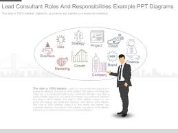 Financial consultant duties and responsibilities a financial consultant needs to perform several duties that span diverse areas—from maintaining good relationships with clients to using financial techniques to choosing the best investment instruments for an individual's or company's unique circumstances. Lead Consultant Roles And Responsibilities Example Ppt Diagrams Powerpoint Templates