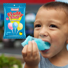 Fluffy Stuff Cotton Candy, Light Fluffy Candy Pink Blue Yellow Carnival  Cotton Candies Individually Wrapped Halloween Goodie Bag Stuffers Birthday  Holiday Party Favor& Stocking Stuffers 2.5oz- 6 Pack