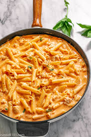 My delicious ground chicken spaghetti. Creamy Chicken Pasta Recipe Chicken Pasta Recipe Eatwell101