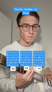 Learn to Play Castles by Lil Peep