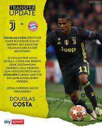 Douglas costa ist aktuell beim fc bayern außen vor. Sky Sport On Twitter Ein Alter Bekannter Steht Vor Dem Wechsel Zum Fc Bayern Douglas Costa Hatte Bereits Von 2015 Bis 2017 Das Trikot Des Rekordmeisters Getragen Skytransfer Https T Co Yiyub7qytq