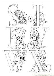 Precious moments alphabet coloring pages. Coloring Pages Precious Moments Letters Libro De Colores Momentos Preciosos Letras Del Abecedario