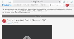 Ohne frage ist thingiverse die bekannteste quelle für vorlagen die mit dem 3d drucker ausgedruckt werden können. Lego Verargert 3d Druck Fans