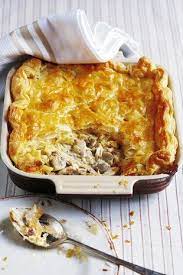 Hoender En Sampioenpastei Sarie Chicken And Mushroom Pie African Food Recipes