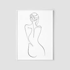 Woman body parts illustrations & vectors. Woman One Line Drawing Female Figure Printable Wall Art Nude Art Woman Body Illustration Abstract Poster Minimalisegant Ske Painting Calligraphy Aliexpress