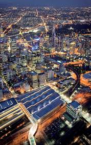 Grimshaw Nicholas Southern Cross Station Aerial Roof Australia Travel Aerial Melbourne Australia