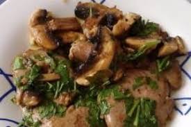 Rognons De Veau Aux Champignons 4 Personnes Recettes De Cuisine Rognons De Veau Recette De Plat
