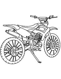 Coloring books for boys and girls of all ages. How To Draw Dirt Bike Coloring Page Coloring Sun Coloring Home