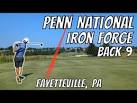 Penn National: Iron Forge Back 9 - Shot by Shot - YouTube