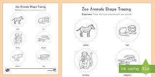 zoo animals beginning sounds activity teacher made