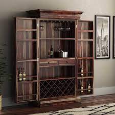 Alex claney photography glazed cherry cabinets anchor one end of a large family room remodel. Ohio Rustic Solid Wood Tall And Large Wine Bar Cabinet Home Bar Cabinet Home Wine Bar Bar Cabinet