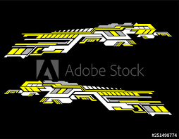 Buka gambar foto keren background keren wallpaper for desktop neoxue was added on july 22, 2013. Vinyls Sticker Set Decals For Car Racing Truck Mini Bus Modify Motorcycle Racing Vehicle Graphics Kit Isolated Vector Design Race Elegant Stripes Modern Theme Technology Black Background For Wrap Wall Mural Yoga