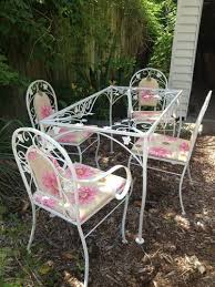 Pin On Vintage Wrought Iron Patio Furniture