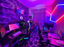 Gaming Room Decoration Ideas Gaming Setups Gamingroom Gaming Gamer Gamingroomideas Gamerroom Gamerro In 2021 Video Game Rooms Gaming Room Setup Game Room Design