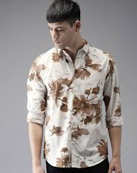 Also set sale alerts and shop exclusive offers only on shopstyle. Buy Cream Brown Shirts For Men By Bene Kleed Online Ajio Com