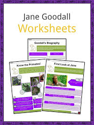 Welcome to the chemistry page chemistry unit 1 worksheet 5 answer key. Jane Goodall Facts Worksheets Early Life Career For Kids