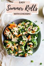 Rotisserie Chicken Summer Rolls Gluten Free Kroll S Korner Recipe Clean Recipes Whole Food Recipes Delicious Healthy Recipes