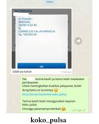 Convert/sulap/jual/tukar pulsa adalah cara menukarkan pulsa menjadi uang/saldo rekening/saldo fintech/saldo ecommerce dll. Koko Pulsa Photos Facebook