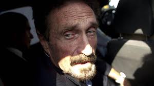 Mcafee was awaiting extradition in a spanish prison after being charged with. 7seu8wzfcrinvm