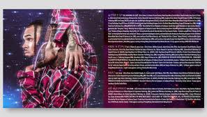 Ahead of his album release next month, chris brown has unveiled the illustrated artwork for indigo. Chris Brown Indigo Courtney Walter