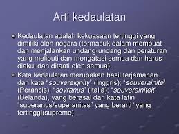 Bab i bentuk dan kedaulatan. Teori Kedaulatan Pokok Bahasan Arti Kedaulatan Ppt Download