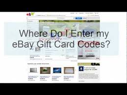 • collect + spend nectar points. Where Do I Enter My Ebay Gift Card Codes Junowallet Bamboowallet Faq S Youtube