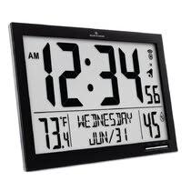 4.0 out of 5 stars 1 ajanta quartz plastic rectangle digital alarm wall clock (29 cm x 19 cm x 2.5 cm, black, odc 130) Digital Wall Clocks Wayfair