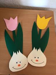 Bunte Tulpen Tulpen Basteln Basteln Fruhling Kindergarten Basteln Fruhling Kinder