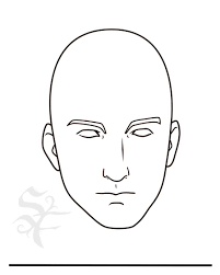 Blank Face Template Clip Art Library Face Template Face Template Makeup Makeup Face Charts The perfect human face the perfect male faces. blank face template clip art library