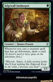 Adventure Payoffs Ifunny Adventure Magic The Gathering Cards Magic Cards