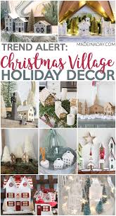 Others hope to make money by increasing the value of their house. 10 Fascinating Christmas Village Holiday Decoration Ideas