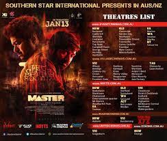 Check out 2021 action movies and get ratings, reviews, trailers and clips for new and popular movies. Thalapathy Vijay S Master Movie Australia Theaters List Social News Xyz