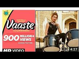 Vaaste Song Dhvani Bhanushali Tanishk Bagchi Nikhil D Bhushan Kumar Radhika Rao Vinay Sapr Youtube In 2020 Audio Songs Bollywood Music Videos Songs