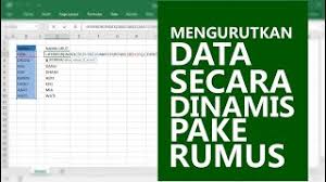 Maybe you would like to learn more about one of these? Cara Mengurutkan Data Sesuai Abjad Secara Dinamis Youtube
