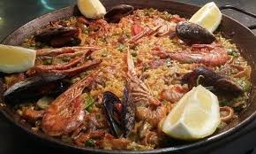 Den omfattande menyn innehåller grillat kött och fisk, tillsammans med typiska rätter från mallorca och andra delar av spanien. Paella De Pescado Y Marisco Picture Of Casa Jacinto Palma De Mallorca Tripadvisor