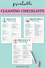 40 Residential Cleaning Checklist Template Markmeckler