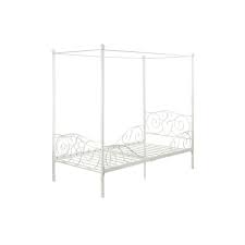 Check out our white metal bed selection for the very best in unique or custom, handmade pieces from our beds & headboards shops. Twin Size White Metal Canopy Bed With Heart Scroll Design Metal Canopy Bed Metal Canopy Metal Beds