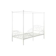 Check out our white metal bed selection for the very best in unique or custom, handmade pieces from our beds & headboards shops. Twin Size White Metal Canopy Bed With Heart Scroll Design Metal Canopy Bed Metal Canopy Metal Beds