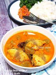 Gulai Ikan Tongkol Aceh Resep Ikan Resep Masakan Resep Makanan